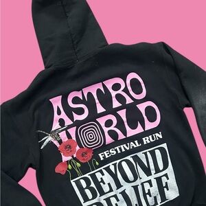 Cactus Jack by Travis Scott Astroworld Festival Run Beyond Belief Hoodie